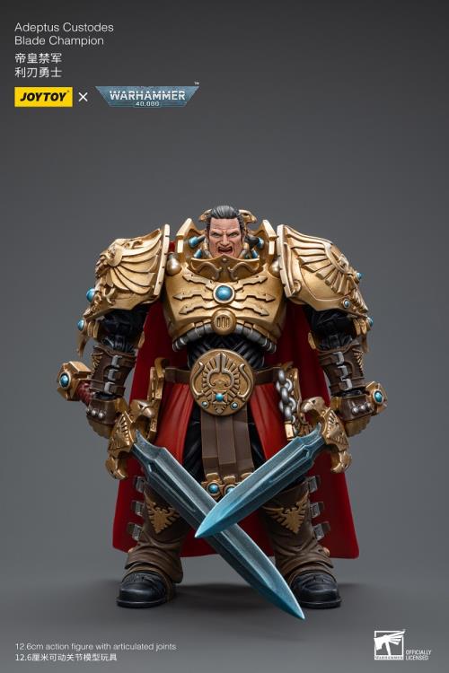 JoyToy Warhammer 40K Adeptus Custodes Blade Champion 1/18 Scale Plastic Action Figure - View 6