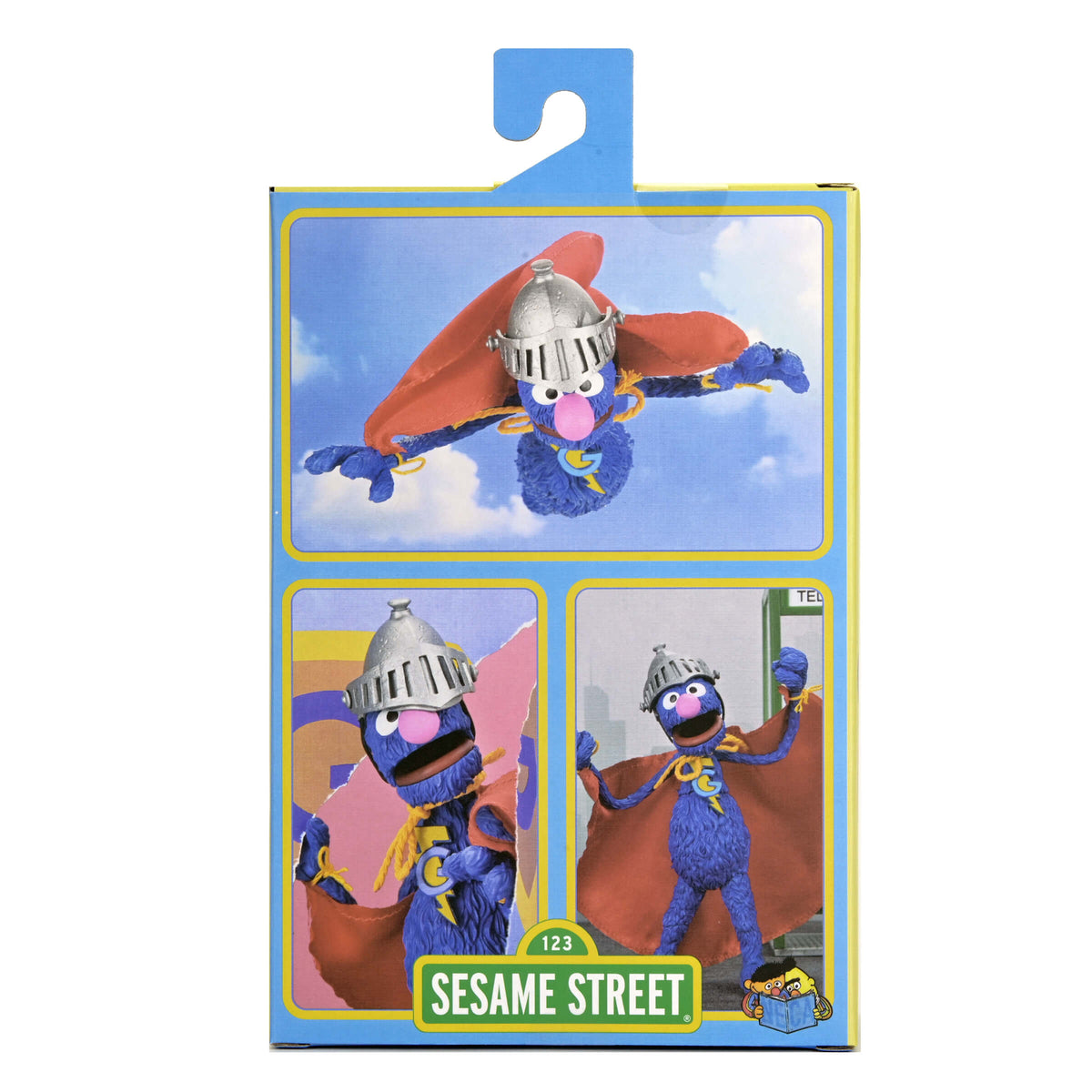 NECA Sesame Street Ultimate Super Grover Plastic Action Figure - View 26