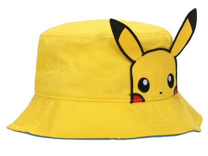 Bioworld Merchandising Pokemon Pikachu Big Face Bucket Hat - View 4