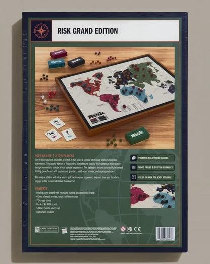 WS Game Company Risk Grand Folding Edition Strategy Board Game - View 9