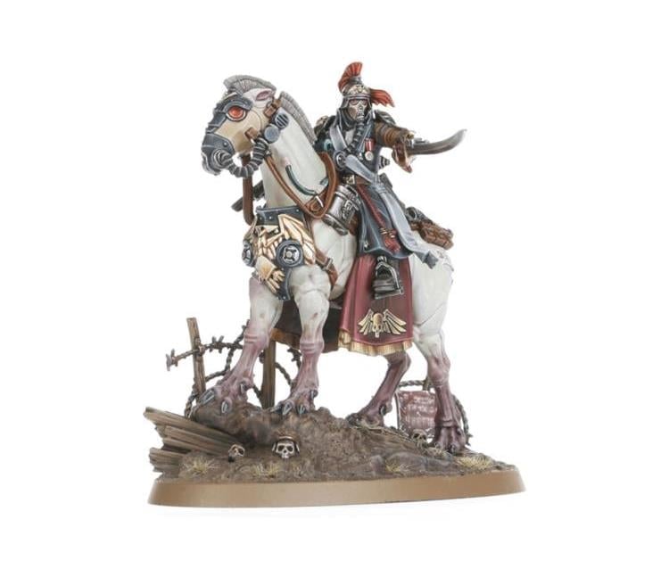 Games Workshop Warhammer 40,000 Astra Militarum Lord Marshal Dreir Citadel Plastic Miniature - View 4