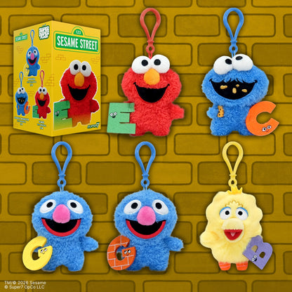 Super7 Sesame Street Super Duper Plush Box of 12 Random 4-Inch Plush Keychains - View 3