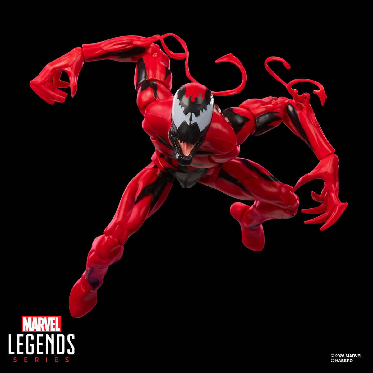 Hasbro Spider-Man: The Animated Series Marvel Legends Retro Collection Carnage Maximum Carnage Cardback - View 3