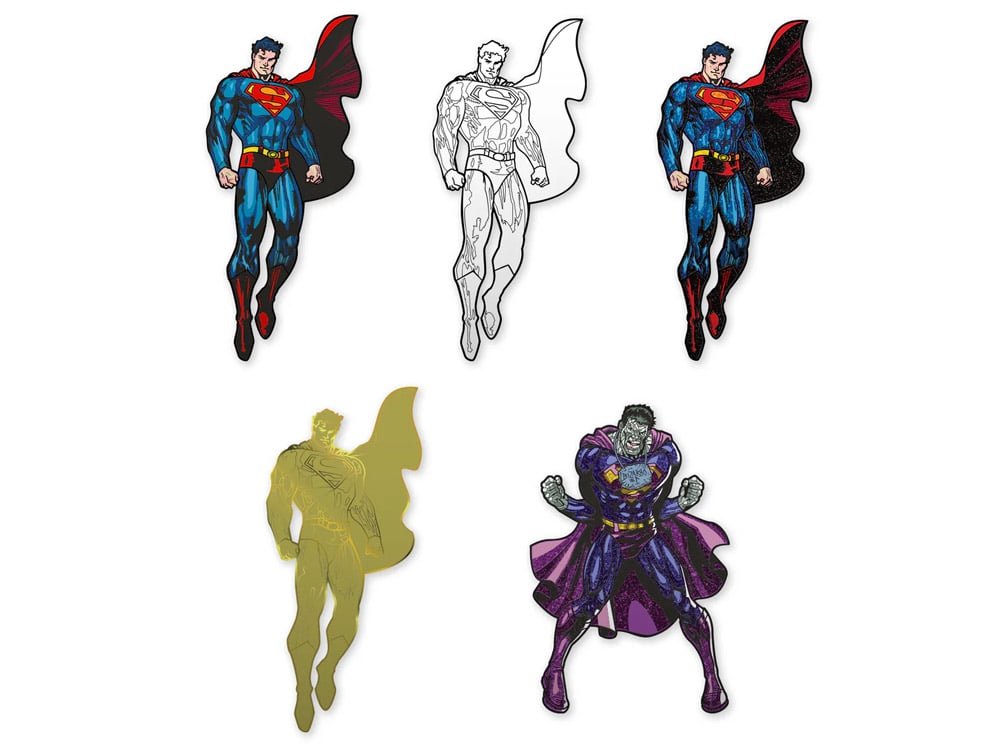 FiGPiN Quest DC Comics Superman Random Limited Edition Pin (3-Inch) - View 2
