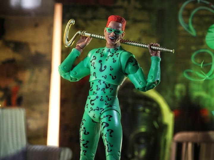 McFarlane Toys DC Multiverse Batman Forever The Riddler Action Figure (Collect to Build: Nightmare Bat) - View 2