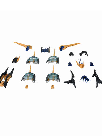Takara Tomy Zoids Advanced Zi AZ-14EX Liger Zero X Unit 1/72 Scale Armor Parts Set