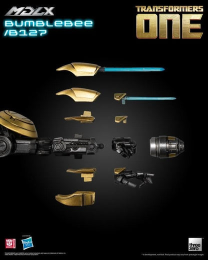 threezero Transformers: One MDLX Articulated Figure Series Bumblebee/B127 5-Inch Action Figure - View 20