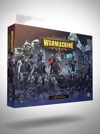 Steamforged Games Warmachine Dusk Fane of Nyrro Court of Shadows Army Box