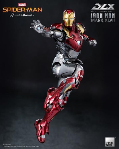 threezero Spider-Man: Homecoming DLX Iron Man Mark 47 1/12 Scale Action Figure - View 6