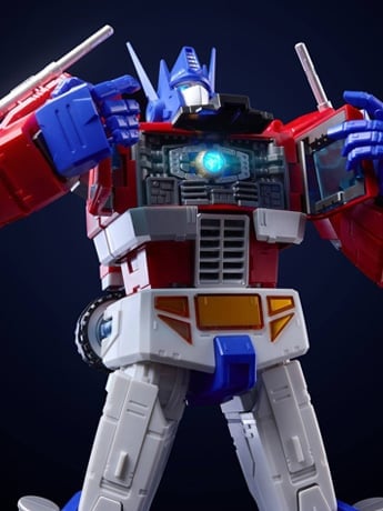 AULDEY Transformers Alpha Action Mega Optimus Prime (Oversized Ver.) 13.8-Inch Action Figure