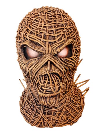 Trick or Treat Studios Iron Maiden The Wicker Man Eddie Mask in Latex