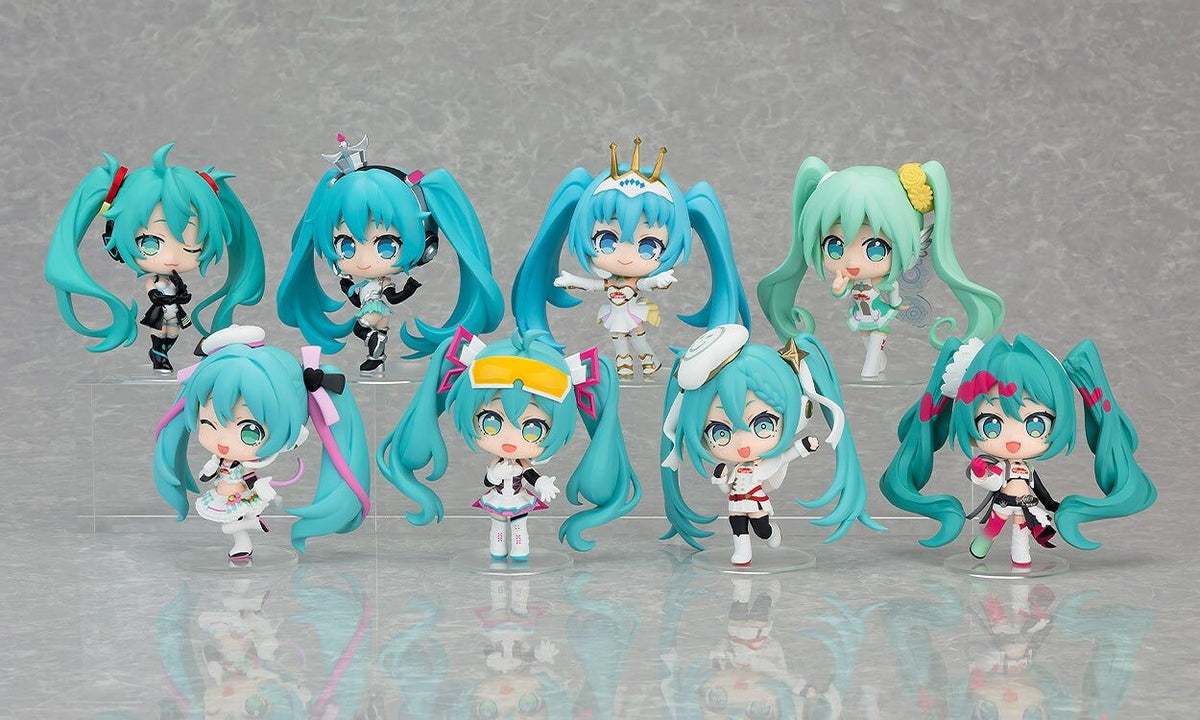 Good Smile Vocaloid Hatsune Miku Blind Box Series Racing Miku All Stars Figure Collection Vol.2 Boxed Set of 8 Figures - View 3