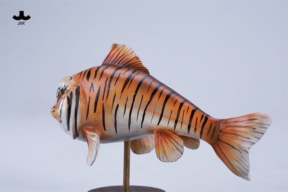 JxK.Studio Tiger-Growl Fish 4.3-Inch Resin and Metal Figure - View 11