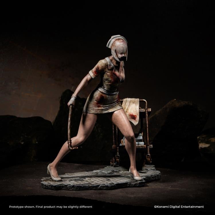 Numskull Silent Hill 2 Bubble Head Nurse Limited Edition Statue, 9-Inch - View 9