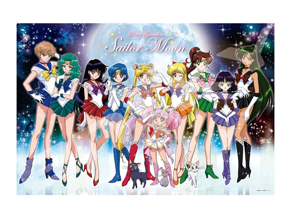Ensky Sailor Moon 20th Anniversary 1000-Piece Jigsaw Puzzle, 29.3-Inch - View 2
