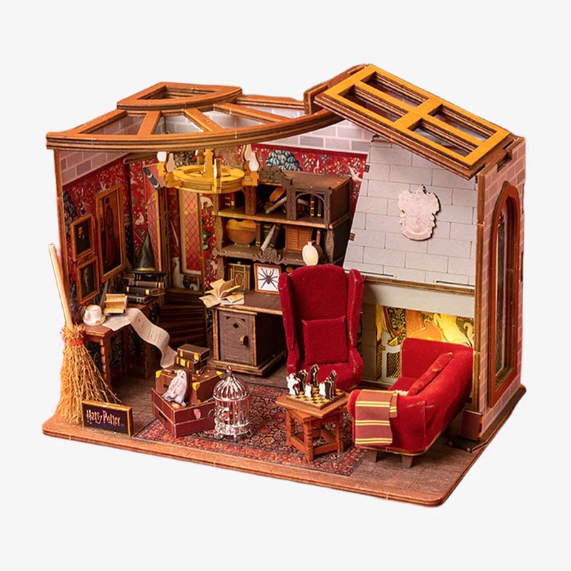 Puremind Harry Potter Gryffindor Common Room Wooden Craft Kit Set - View 3