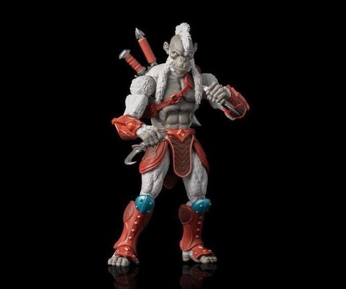 Spero Studios Animal Warriors of the Kingdom Primal Collection Pale 6.5-Inch Action Figure - View 7