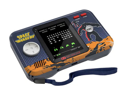 My Arcade Space Invaders Pocket Player Pro with Travel Case Retro Handheld Game - View 2