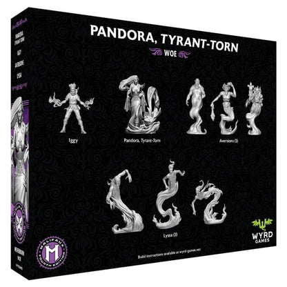 Wyrd Games Malifaux: 4th Edition Pandora, Tyrant Torn Plastic Miniatures Set - View 4