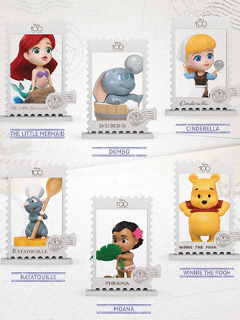 Beast Kingdom Disney 100 Years of Wonder Mini Egg Attack Set of 6 Figures