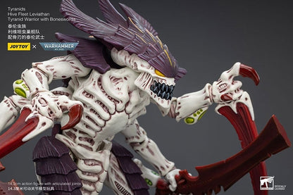 JoyToy Warhammer 40K Tyranids Hive Fleet Leviathan Tyranid Warrior with Bonesword 1/18 Scale Action Figure - View 7