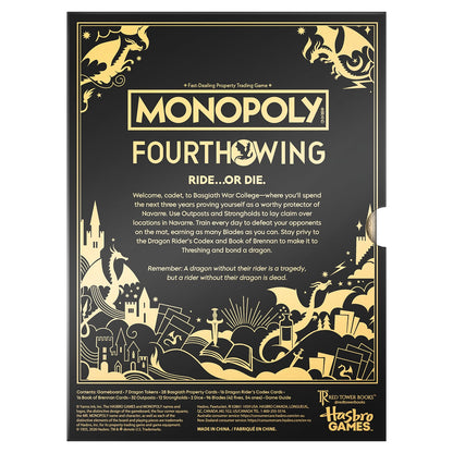 Hasbro Monopoly: Fourth Wing Property-Trading Board Game - View 22