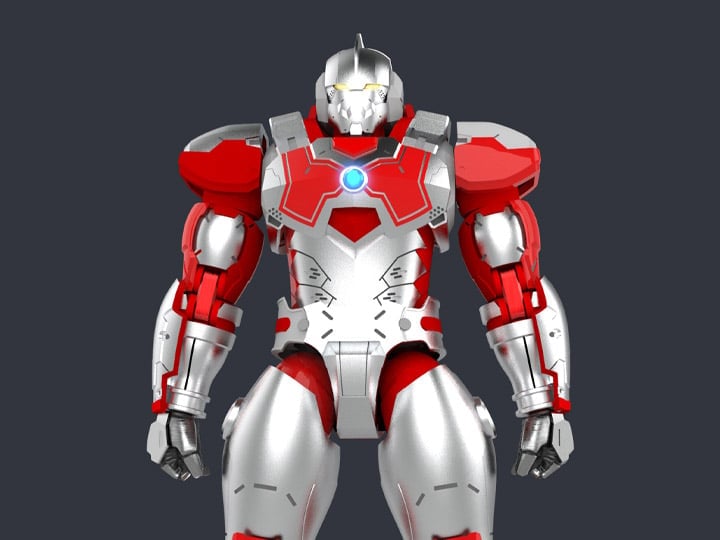CoolPlayFun Ultraman (Jack Suit Ver.) 1/12 Scale Action Figure 7-Inch - View 2