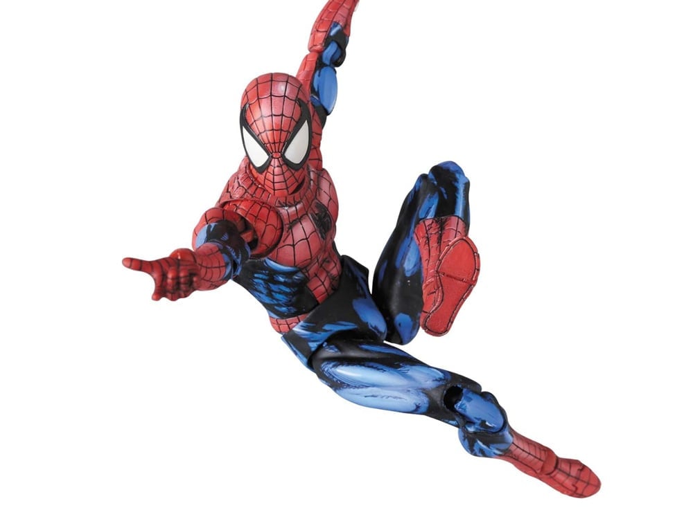 Medicom Toy Marvel The Amazing Spider-Man MAFEX No.108 Spider-Man Comic Paint 6-Inch Action Figure - View 2