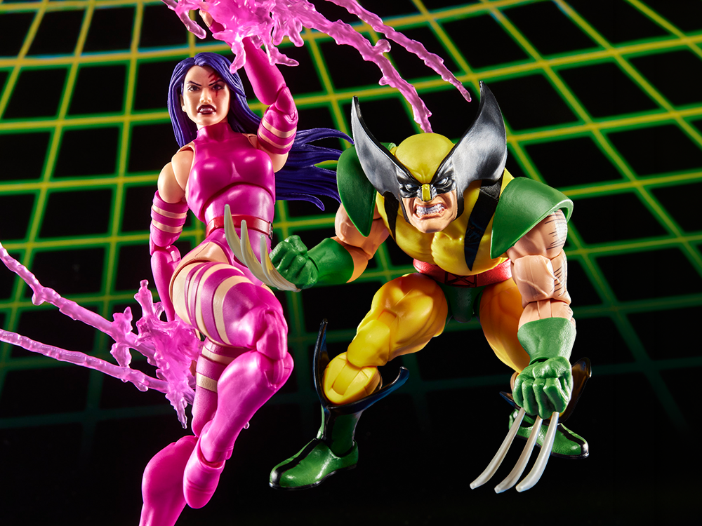 Hasbro Marvel Legends Gamerverse Wolverine vs. Psylocke Action Figure Two-Pack - View 2