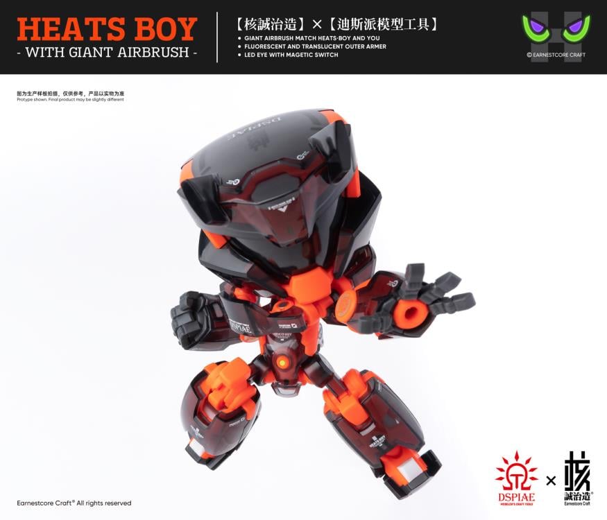Earnestcore Craft DSPIAE Heats Boy Figure and Airbrush Set - View 7
