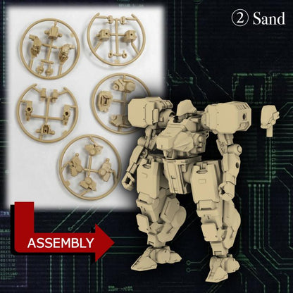 threezero Kikou Sensen Capsule-Dou Wave 1 Paracrax Box of 6 Model Kits (2.4-Inch) - View 5