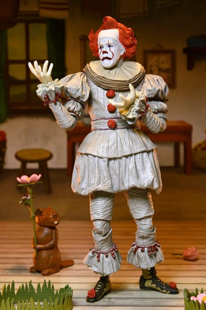 NECA IT: Welcome to Derry Ultimate Bob Gray as Pennywise Action Figure - View 9