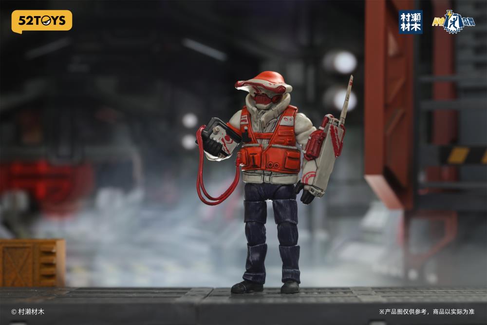 52Toys Hammerhead FigLite 3.75-Inch Plastic Action Figure - View 3