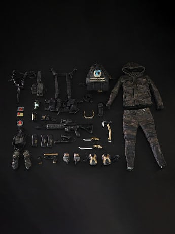 Fire Girl Toys Tactical Team Female Soldier 1/6 Scale Accessory Set A