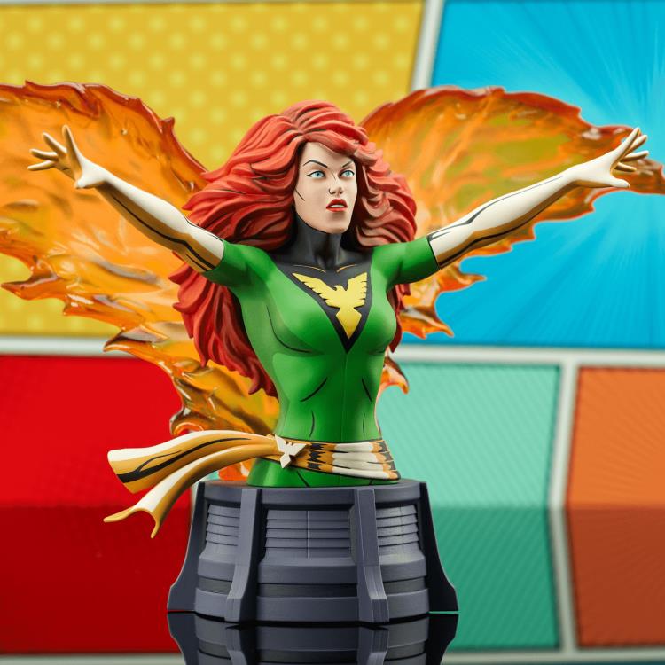 Diamond Select Toys Marvel X-Men Phoenix 1/7 Scale Limited Edition Bust - View 9