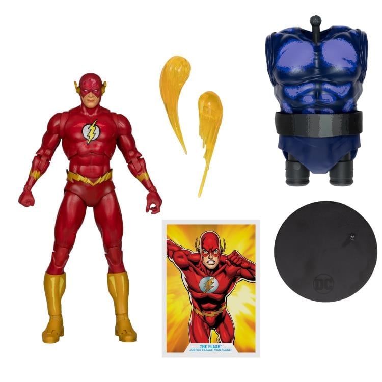 McFarlane Toys DC Multiverse Justice League Task Force The Flash Action Figure (Collect to Build: Darkseid) - View 9