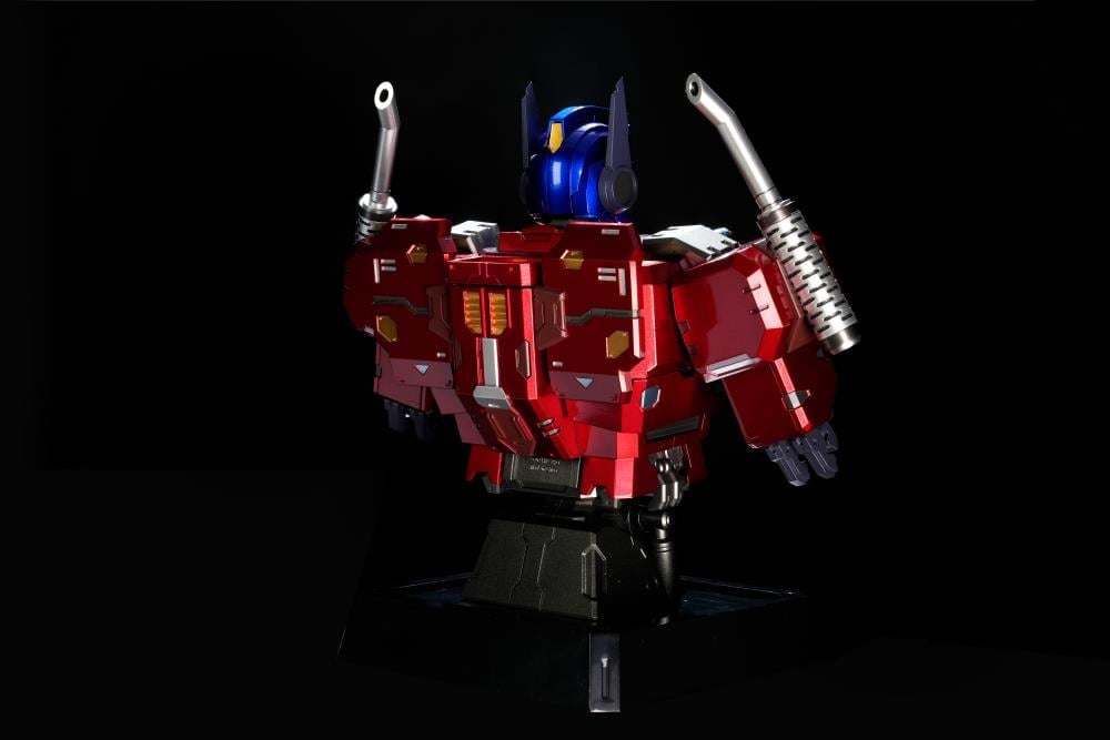 Unix Square Transformers Bust Generation Optimus Prime Mechanic Bust 6.3-Inch ABS Statue - View 9