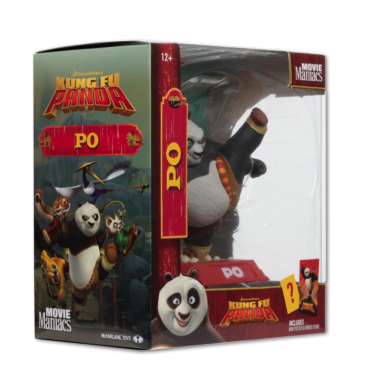 McFarlane Toys Kung Fu Panda Movie Maniacs Po 6-Inch Limited Edition Figure - View 10