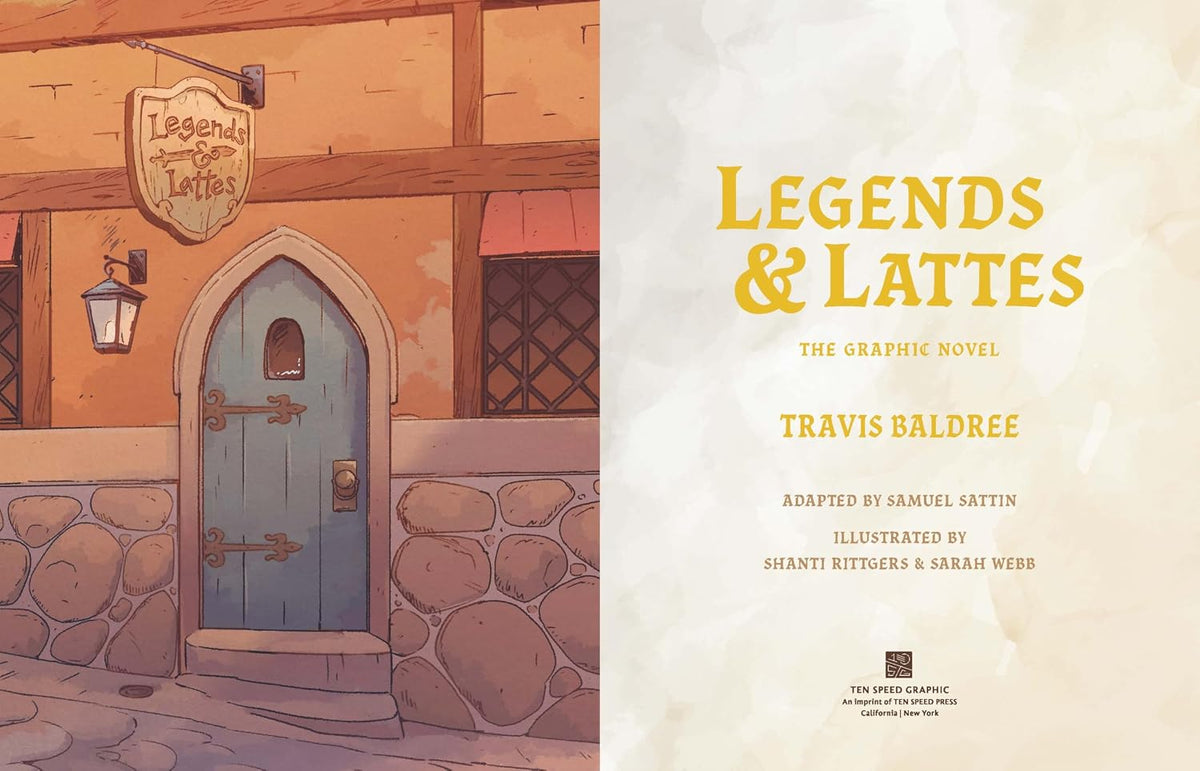 Ten Speed Press Legends & Lattes: The Graphic Novel - View 3