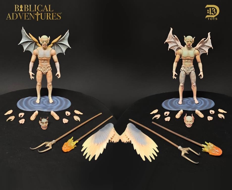D13 Toys Biblical Adventures Demons Last Judgement Deluxe 1/12 Scale Figure Two-Pack - View 3