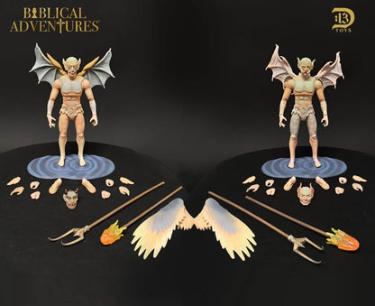 D13 Toys Biblical Adventures Demons Last Judgement Deluxe 1/12 Scale Figure Two-Pack - View 3