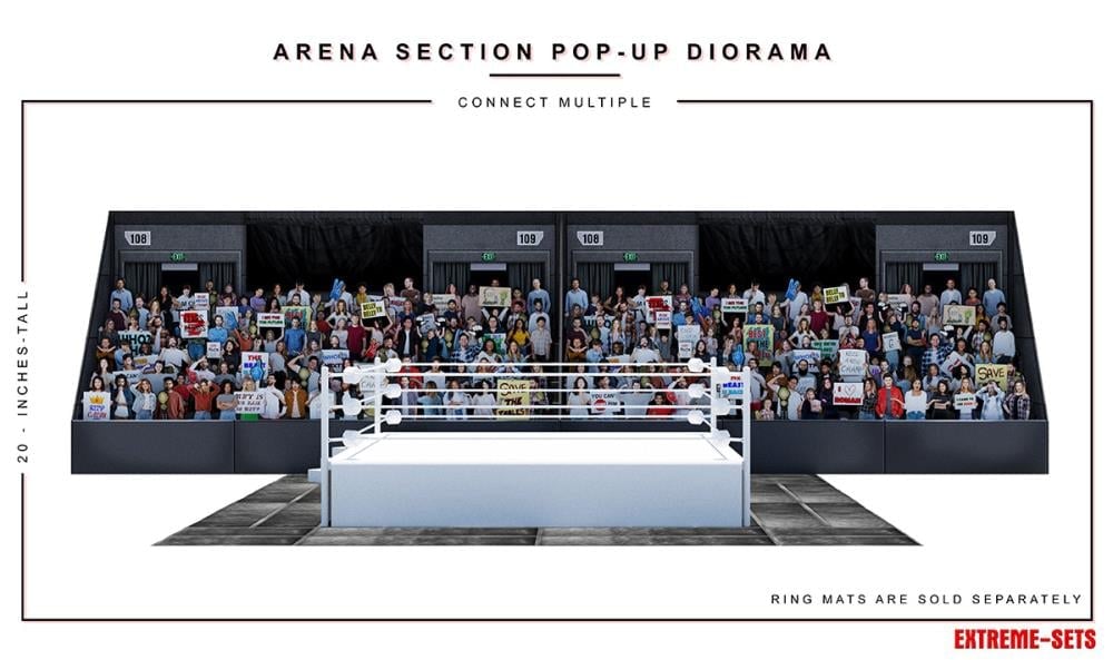 Extreme-Sets Arena Section 1/12 Scale Pop-Up Diorama from the Multiverse Collection - View 13