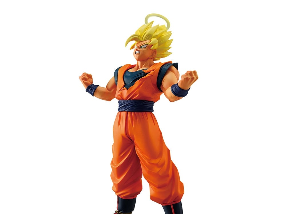 Bandai Dragon Ball Z Masterlise Ichibansho Super Saiyan 2 Goku The Chronicle of Goku 10-Inch Figure - View 2