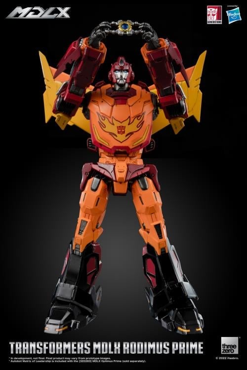 threezero Transformers MDLX Articulated Figures Series Rodimus Prime 7.1-Inch Action Figure - View 11