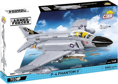 Cobi Armed Forces F-4 Phantom II 1/48 Scale Building Block Set - View 7