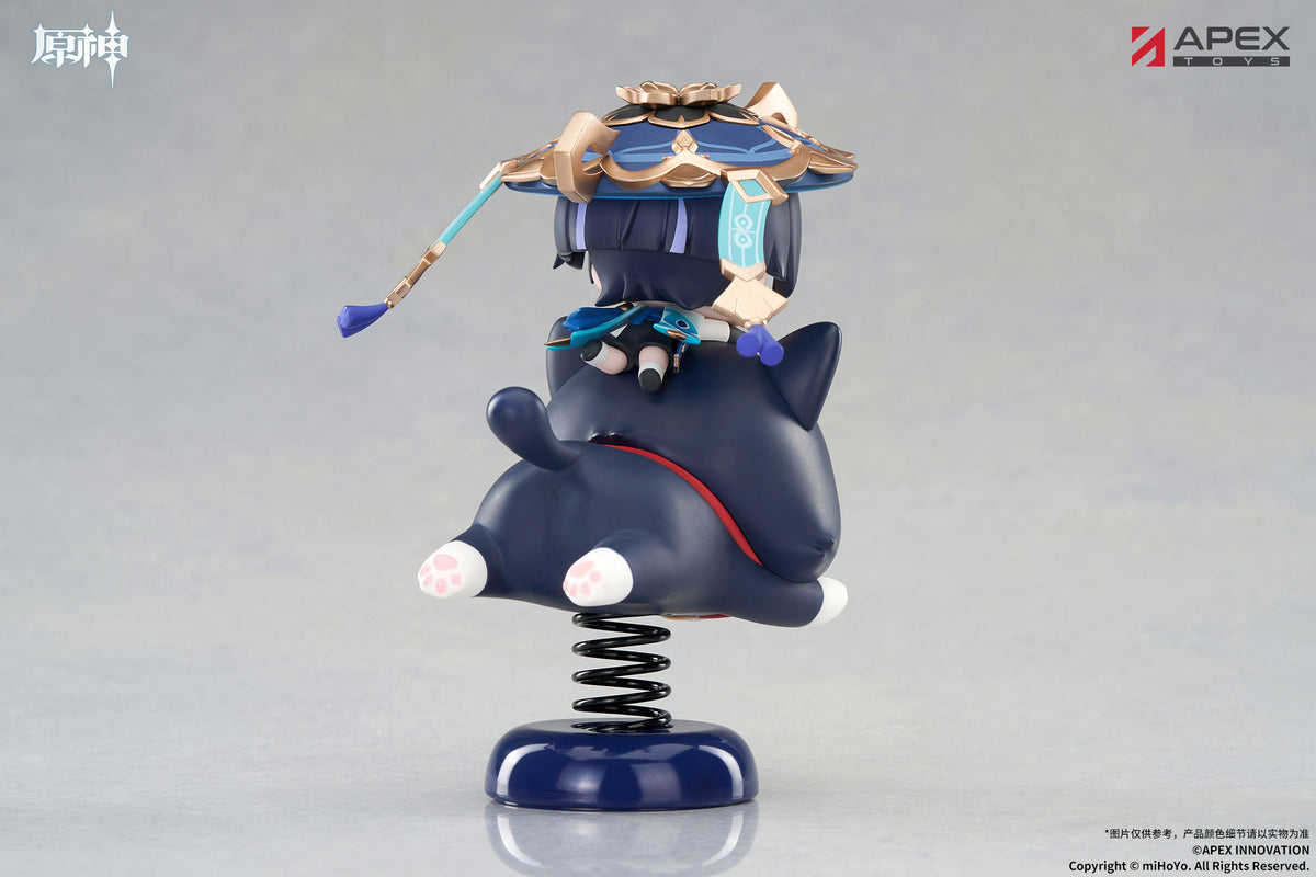 Apex Genshin Impact Happy Shake Wanderer Springy Chibi Figure 4-Inch - View 12