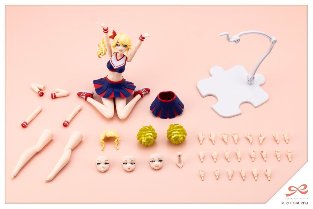 Kotobukiya Sousai Shoujo Teien Seira Ichijo Cheerleading Costume Dreaming Style Vitamin Yell Ver. 1/10 Model Kit - View 12