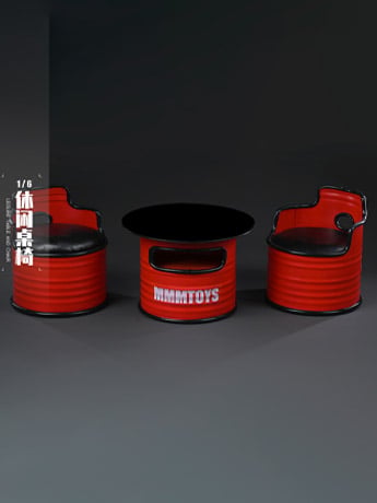 MMMToys Leisure Table and Chair (Ver. A) 1/6 Scale Accessory