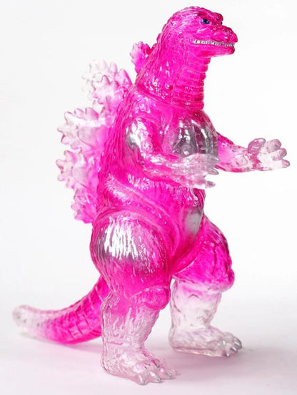 CCP Godzilla vs. Destroyah (1995) Middle Size Series Godzilla (Clear Pink Ver.) PVC Figure - View 4