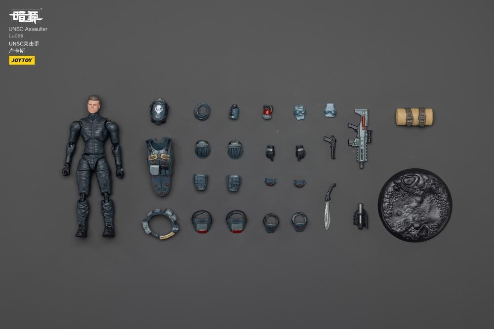 JoyToy Dark Source UNSC Assaulter Lucas 1/25 Scale 3-Inch Action Figure - View 11